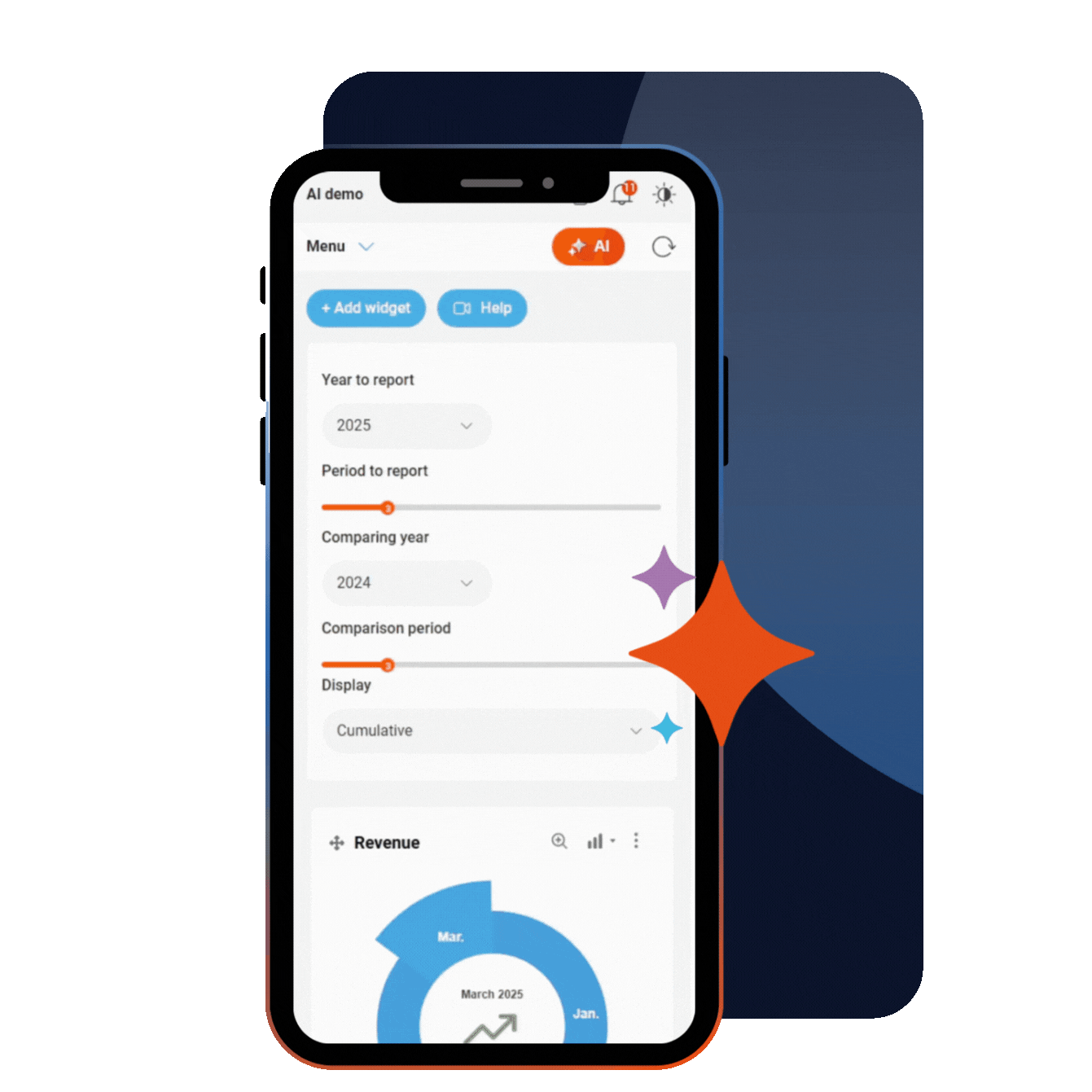 AI mobile gross margin Speedbooks